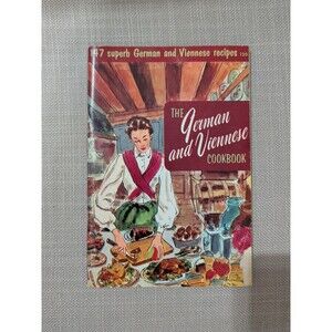 Vintage The German and Viennese Cookbook Culinary Arts Institute 1973 Paperback